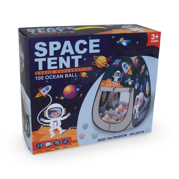 Children's Space Tent + 100 Balls