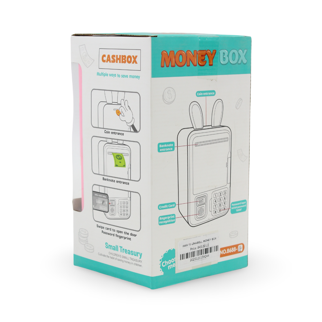 Electronic Children's Piggy Bank + Fingerprint