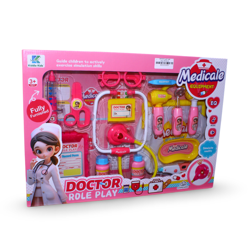 Girls "Medicale Equipment" Doctor Role-Play Toy Set