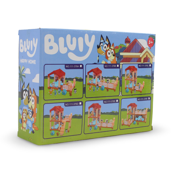 Bluey DIY "Happy House" Building Playset