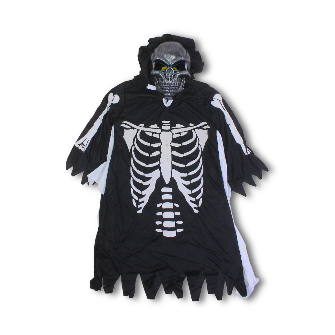 Skeleton Poncho Costume Set
