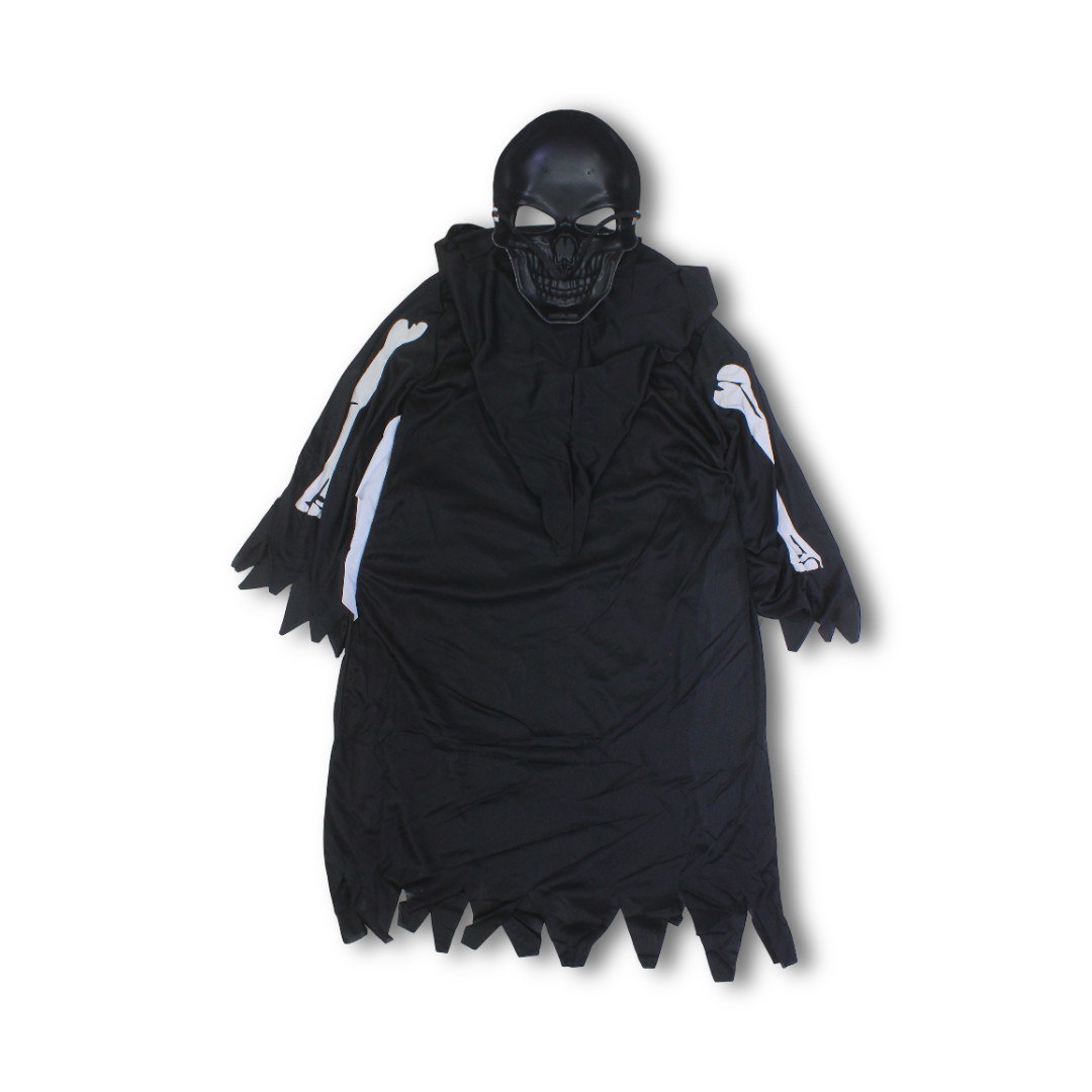 Skeleton Poncho Costume Set