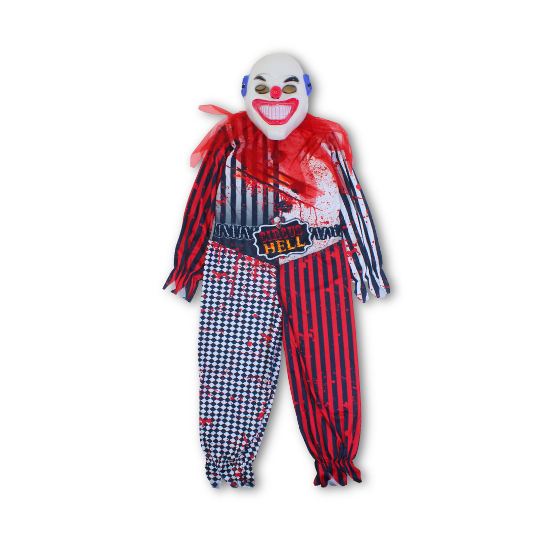 Clown Halloween Costume Set