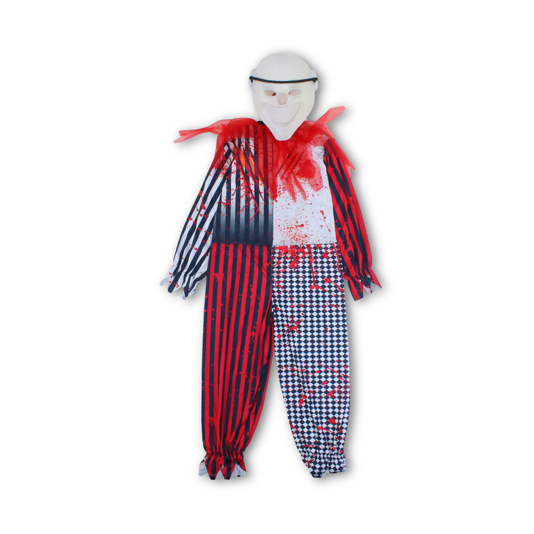 Clown Halloween Costume Set
