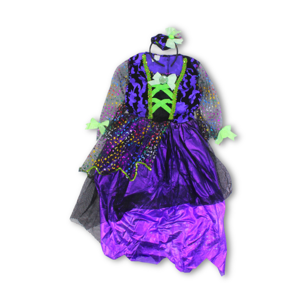Girls Halloween Dress Costume Set