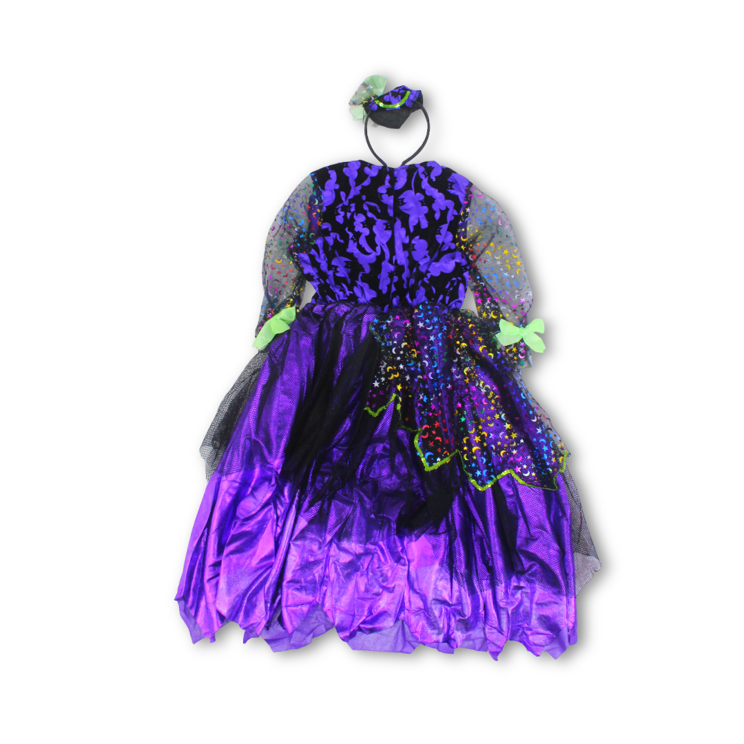 Girls Halloween Dress Costume Set