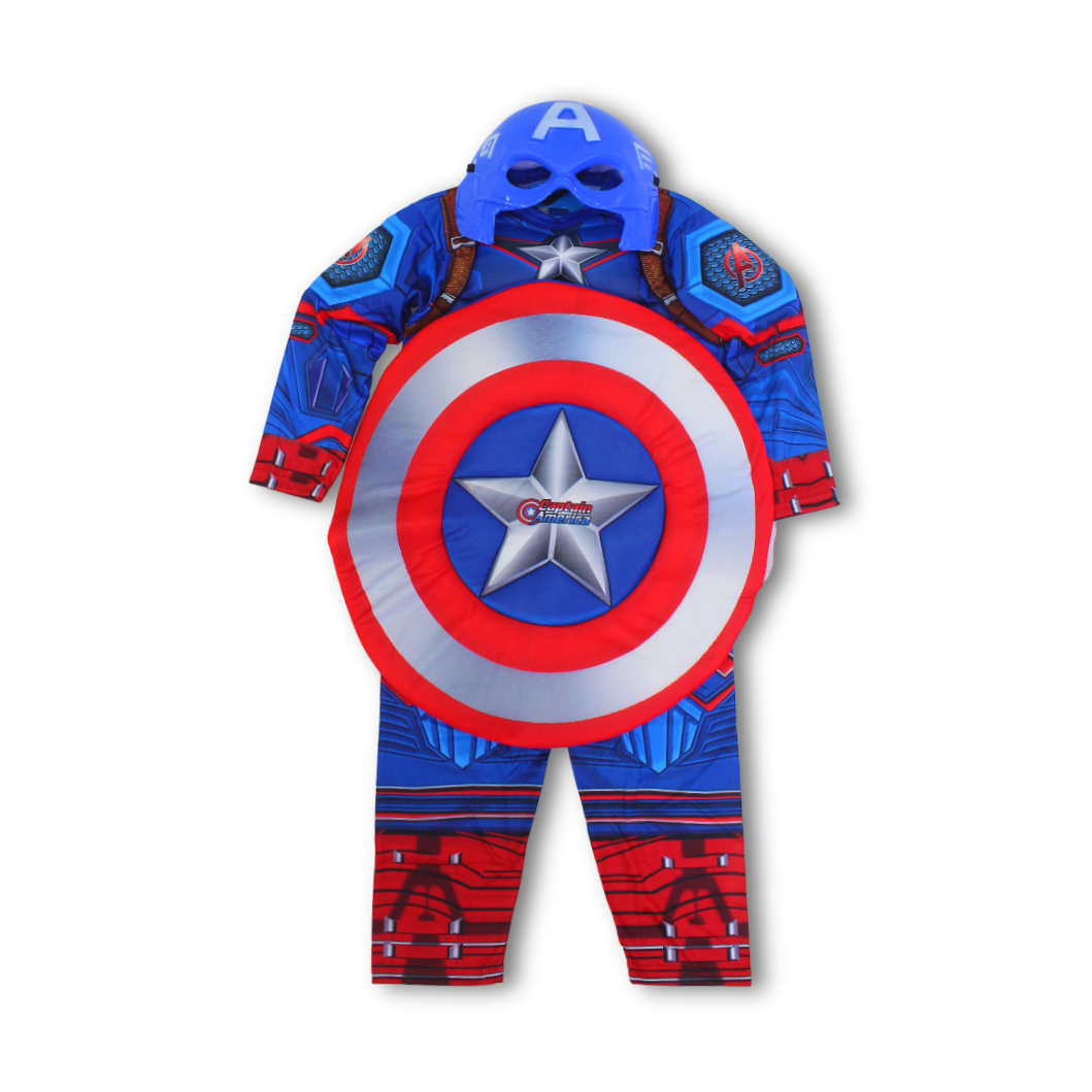 Boys Captain America Costume Set