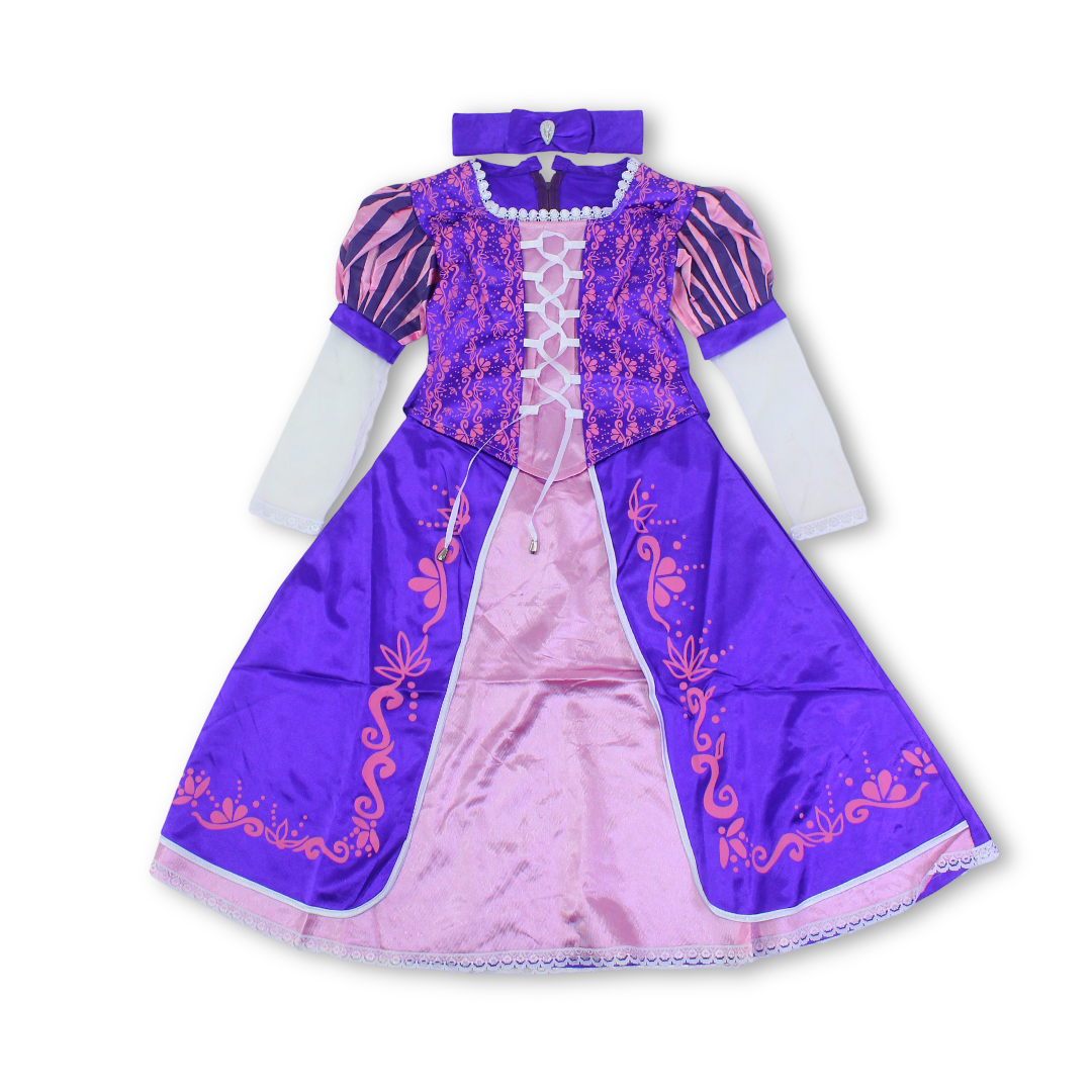 Girls Rapunzel Costume Set