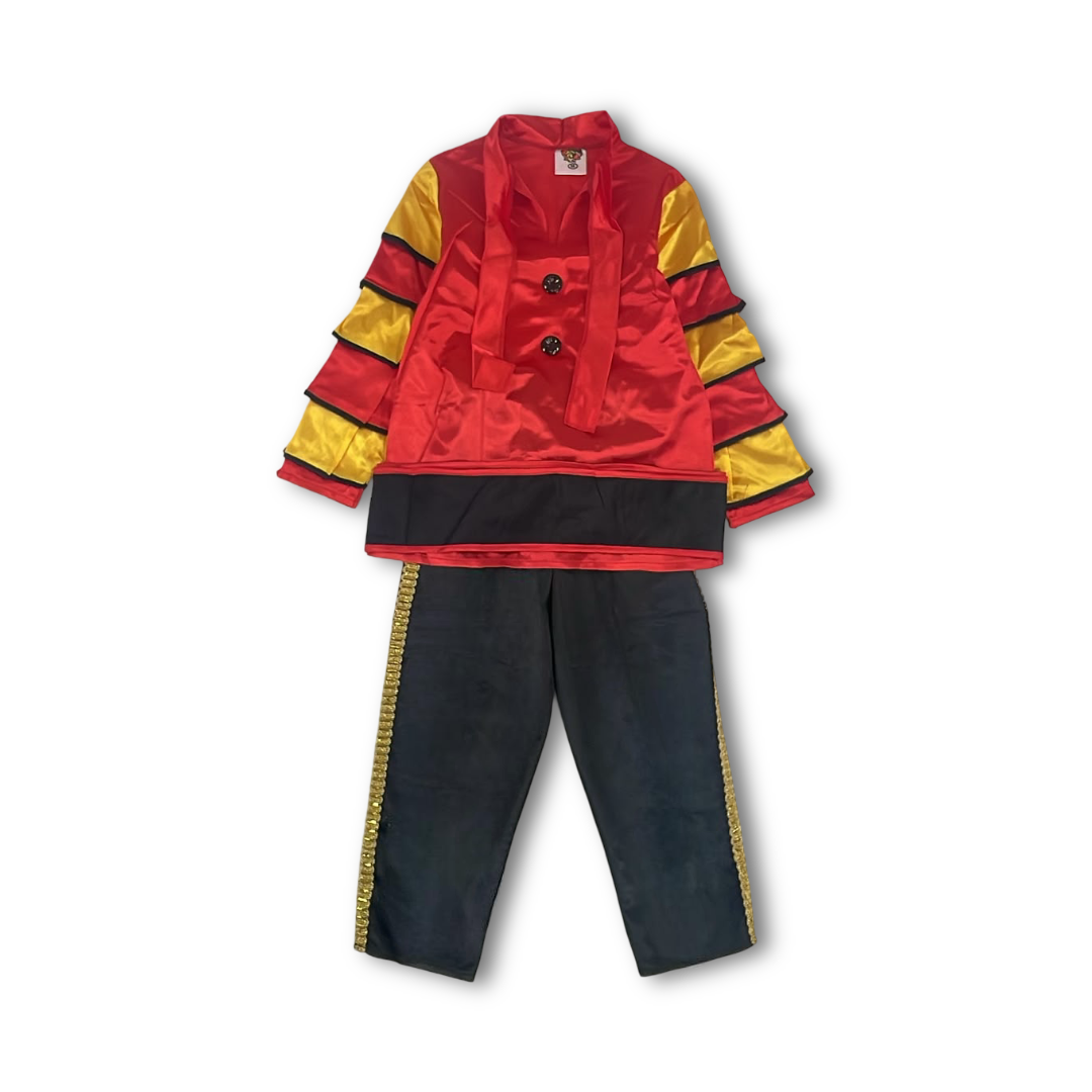 Boys Spanish Matador Costume Set – Red, Black & Gold