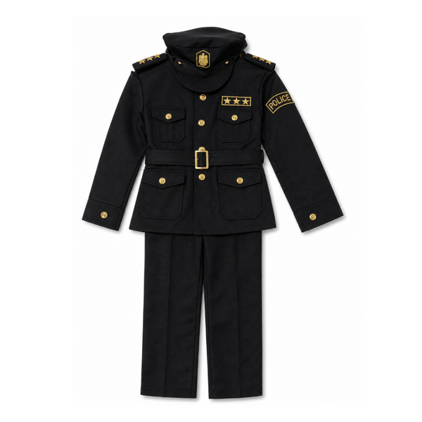 Police Costume – Black