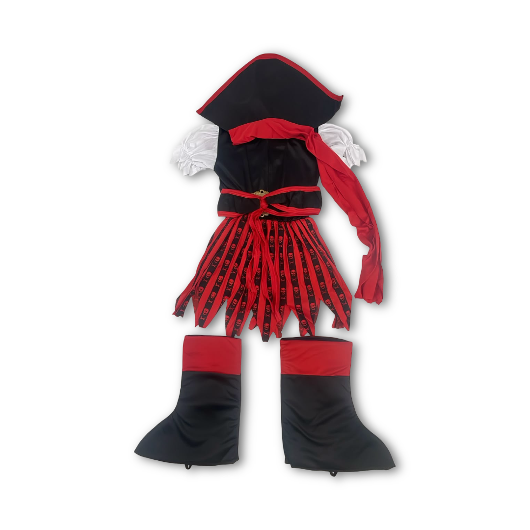 Girls Pirate Costume Set