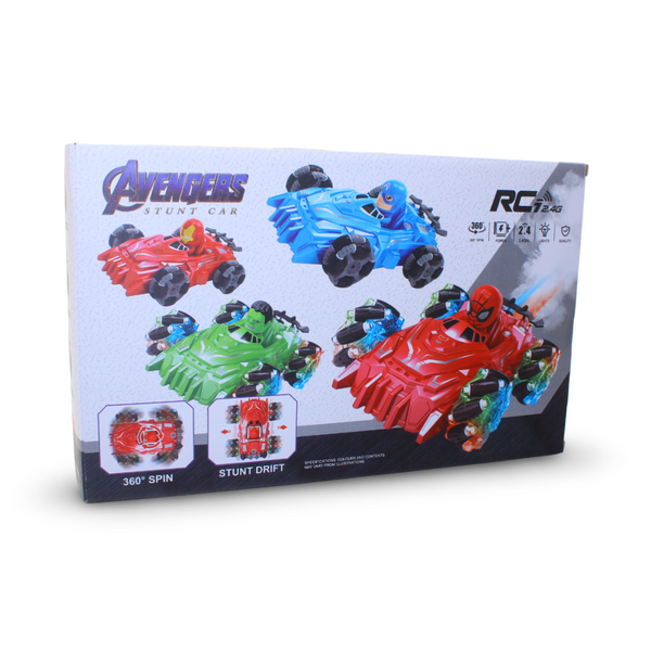 Avengers Spider-Man Stunt & Spray Drift RC Car