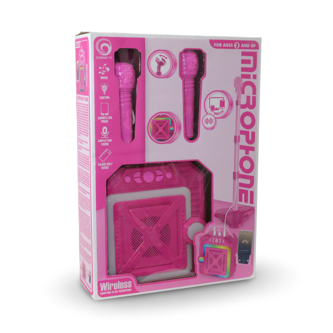Star Party Wireless Kids Karaoke Speaker and Dual Microphone Set