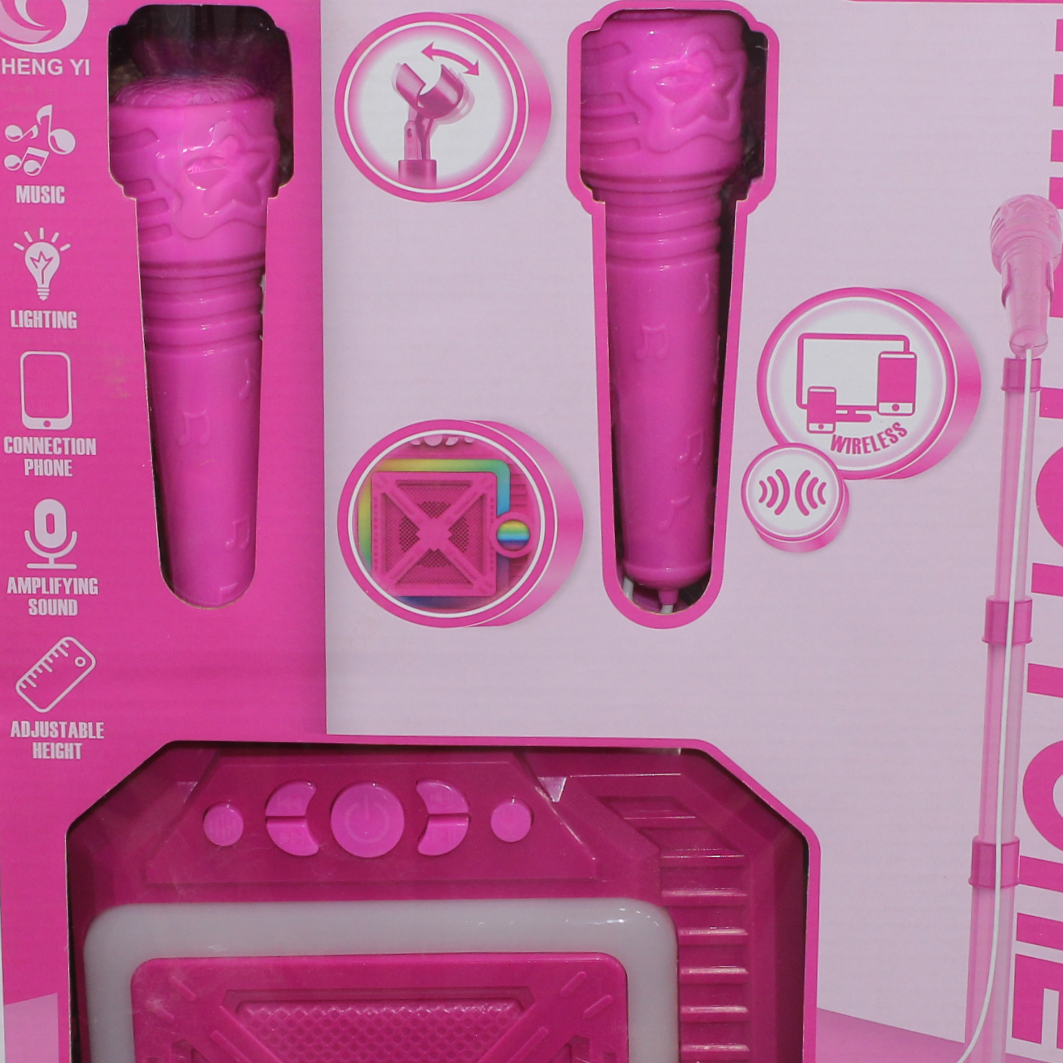 Star Party Wireless Kids Karaoke Speaker and Dual Microphone Set