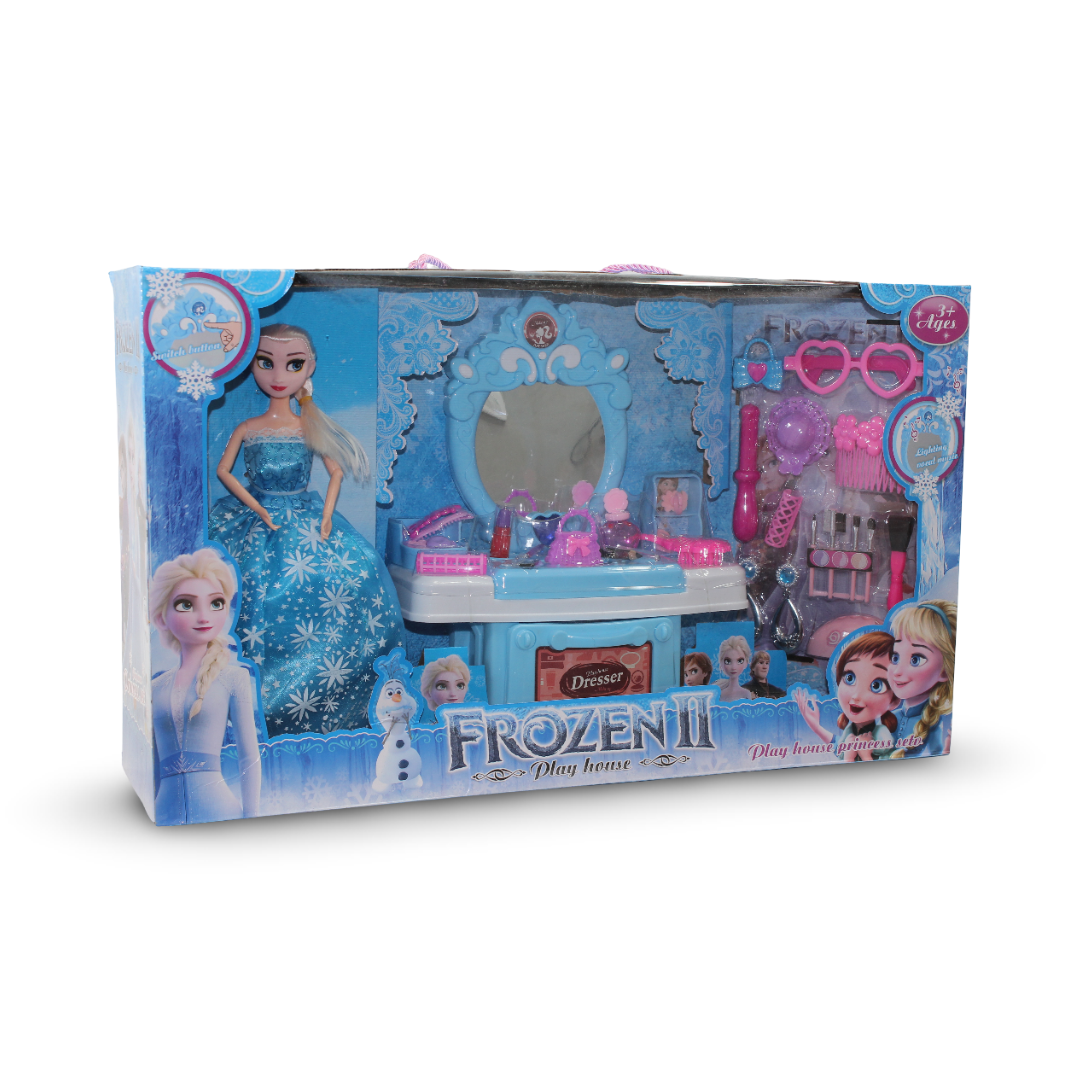 Frozen II Elsa Doll and Vanity Playset