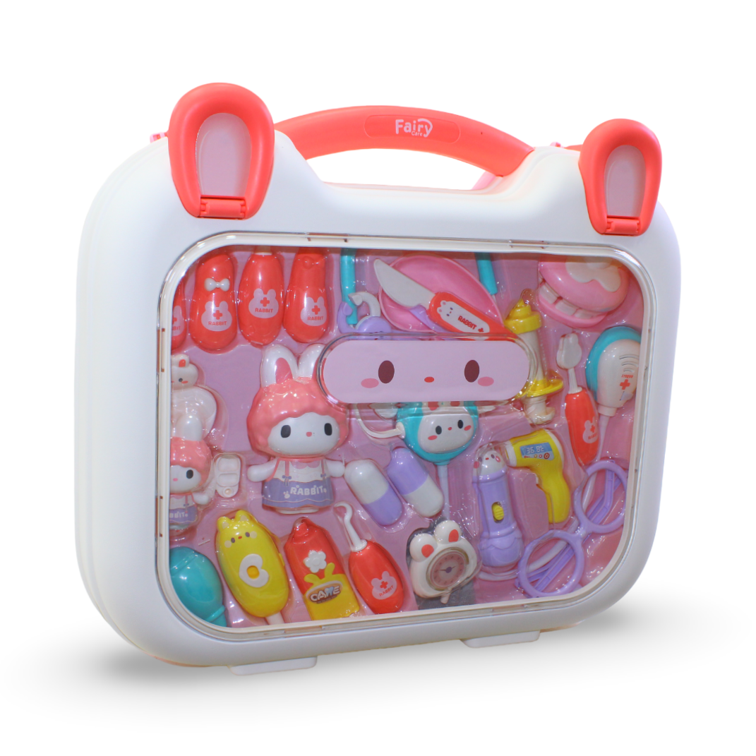 Kawaii Rabbit Doctor Playset