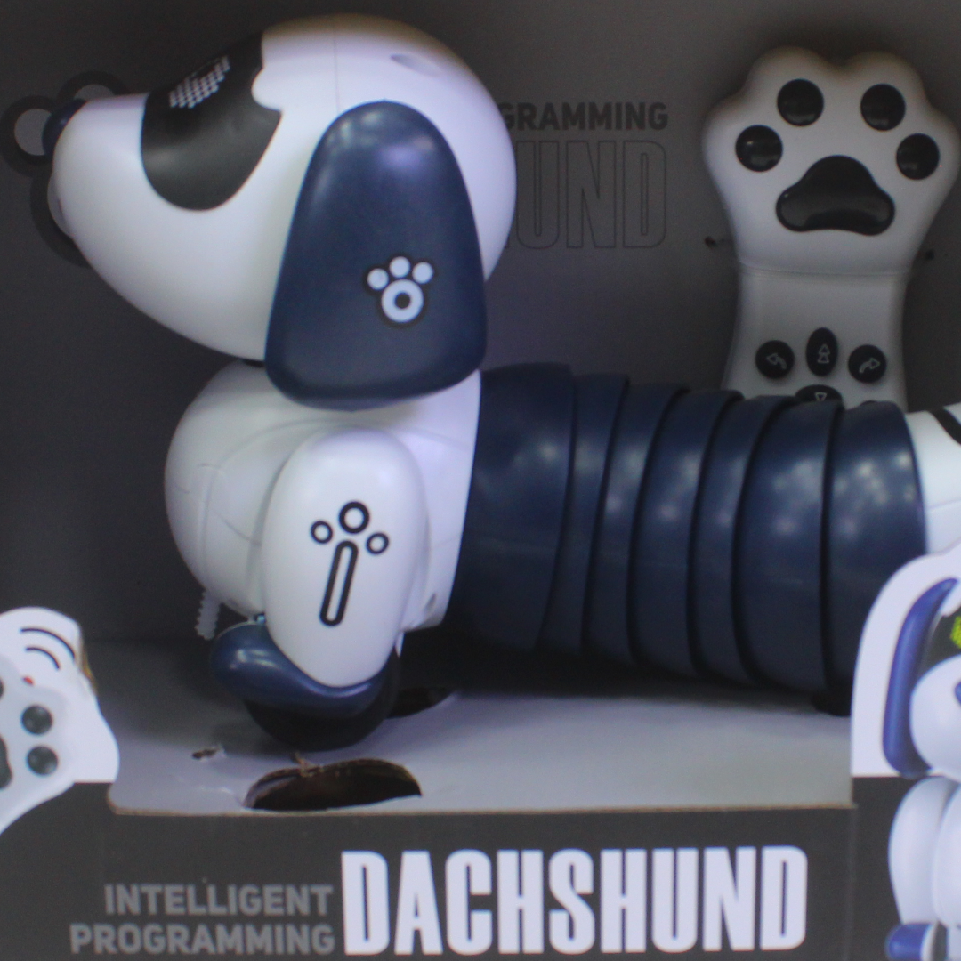 Le Neng Toys RC Stunt Dog Intelligent Programming Dachshund