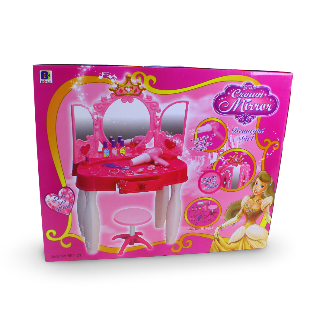 Bohui Crown Mirror Dressing Table Playset