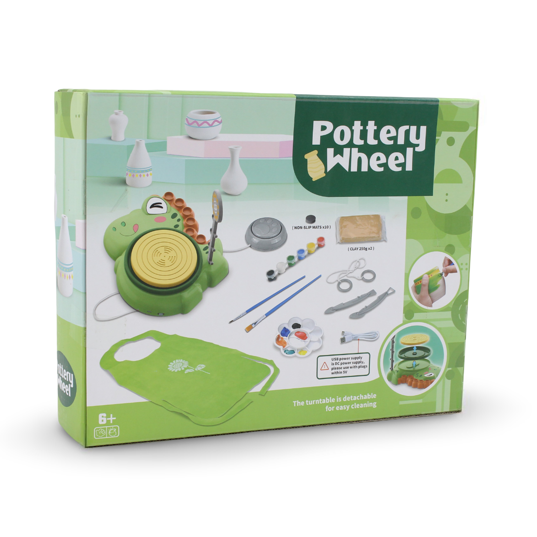 Kids Pottery Wheel Craft Kit
