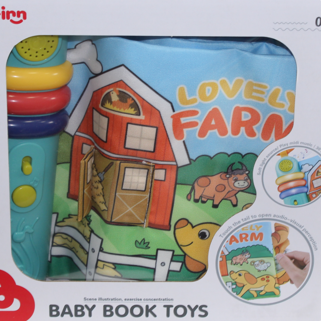 Bibi-inn "Lovely Farm" Baby Book Toy