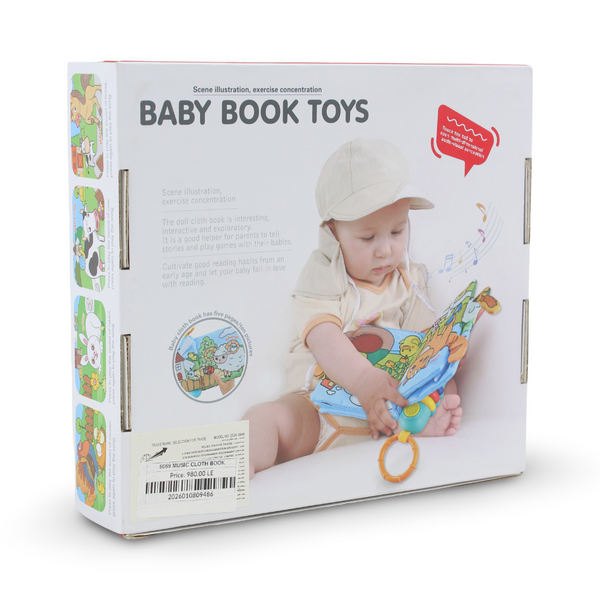 Bibi-inn "Lovely Farm" Baby Book Toy