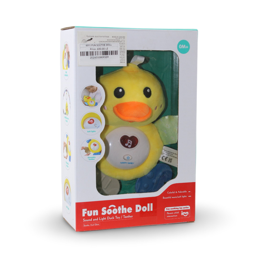 Bibi-inn Fun Soothe Musical Duck