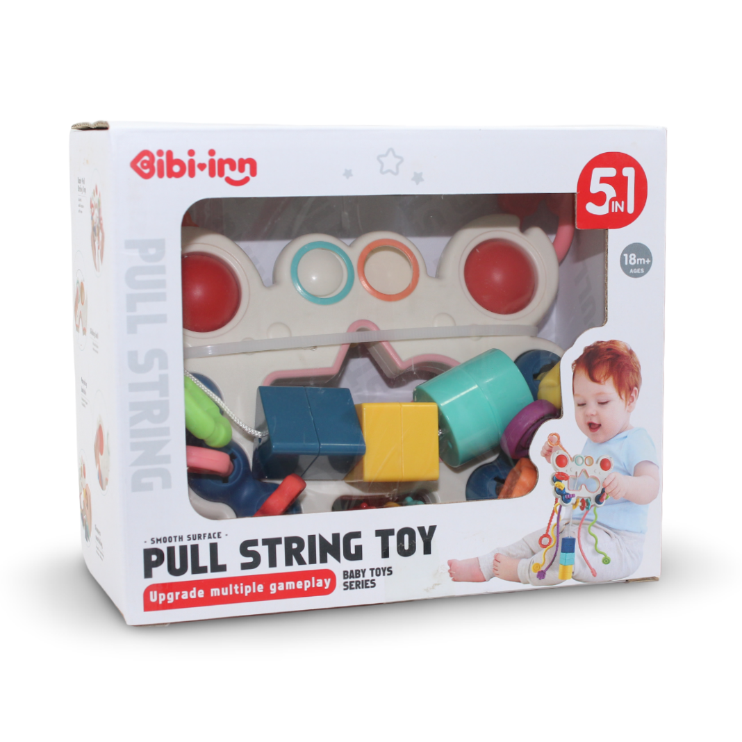 Bibi-inn Crab Pull String Toy