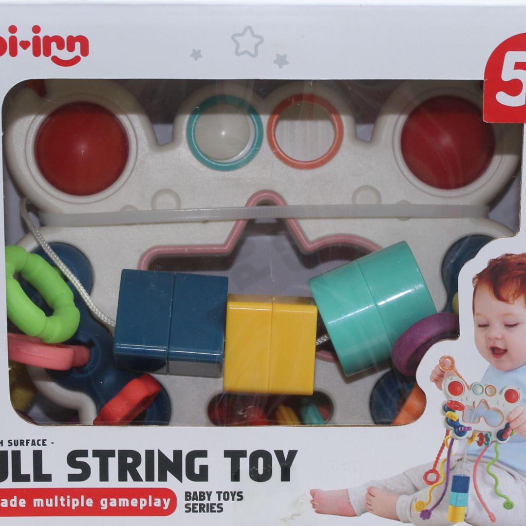 Bibi-inn Crab Pull String Toy