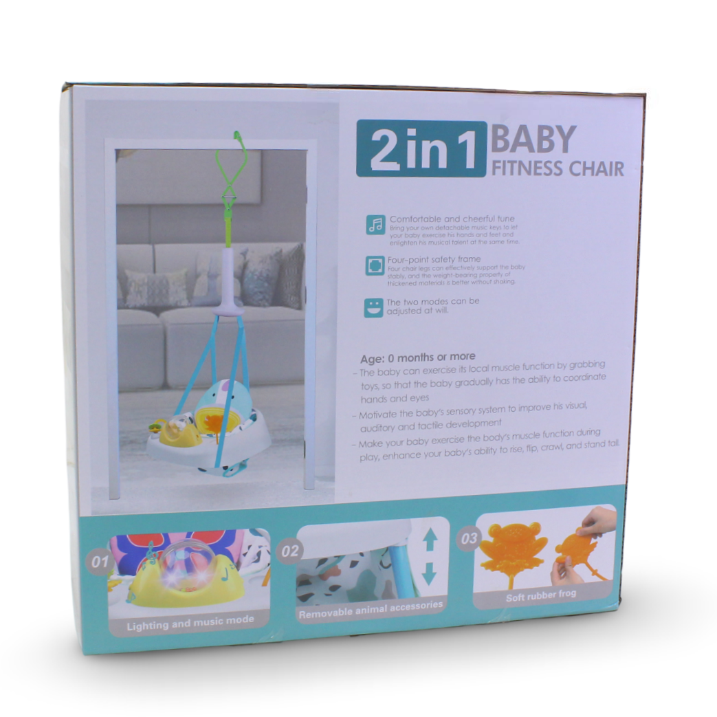 2-in-1 Baby Fitness Chair