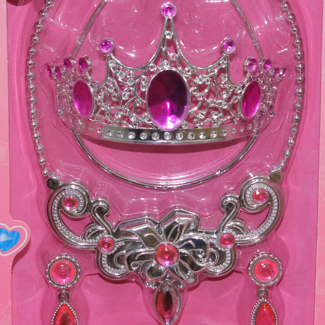 Children’s Princess Jewelry Set – Pink