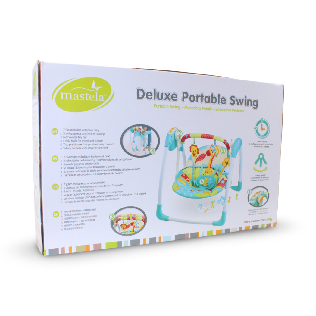 Mastela Deluxe Portable Swing