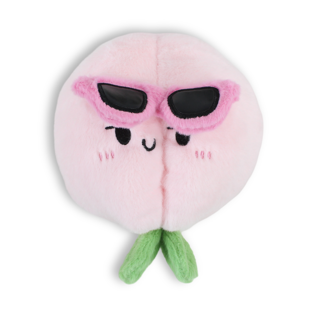 Peach Plush Toy – Pink