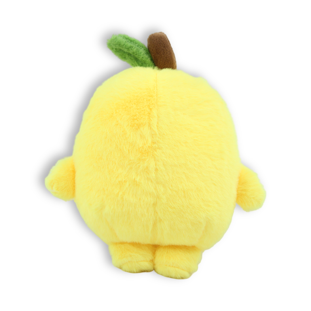 Fruit-Shaped Plush Toy – Yellow