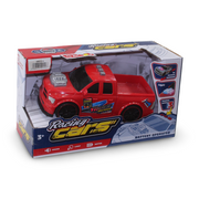 Kids Racing Car with Light & Sound – Red