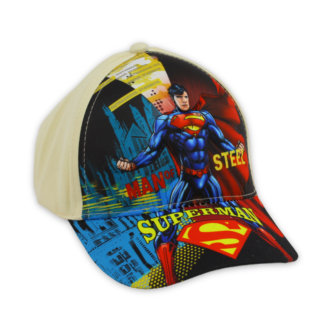 Boys Cap – Beige with Spider-Man Print - Clothing - Perlo