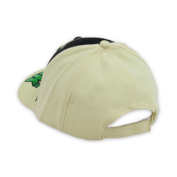 Boys Cap – Beige with Hulk Print