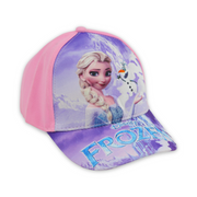 Girls Cap – Pink with Frozen Print