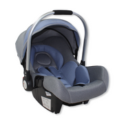 Car Seat and Carrier – Grey & Baby Blue