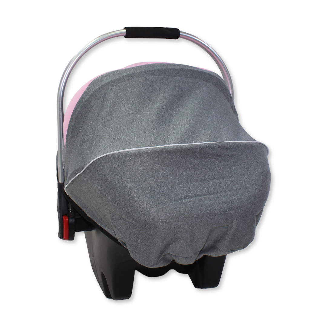 Kidilo Car Seat and Carrier – Pink & Grey ( C001 )