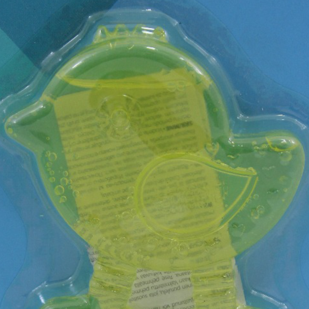 مصاصة الماء Canpol Babies +3m – أصفر مع تصميم طائر