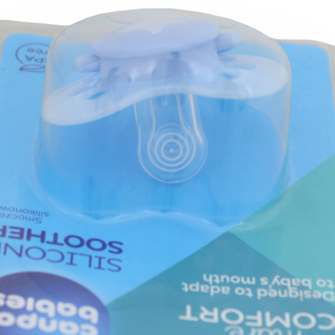 Canpol Babies Silicone Soother 0-6m – Baby Blue