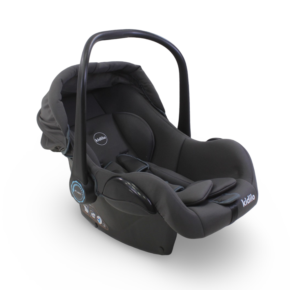 Kidilo Car Seat with Carry Handle – Grey