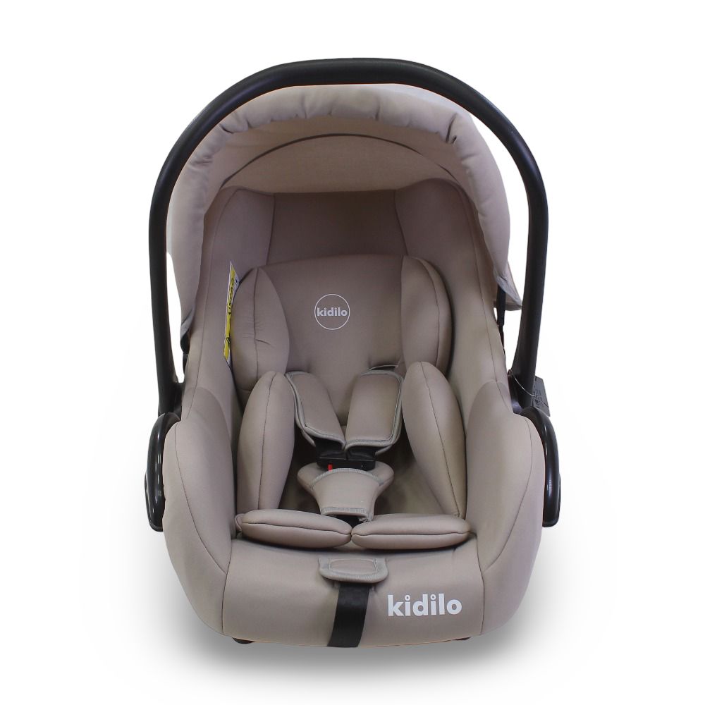 Kidilo Car Seat with Carry Handle – Beige