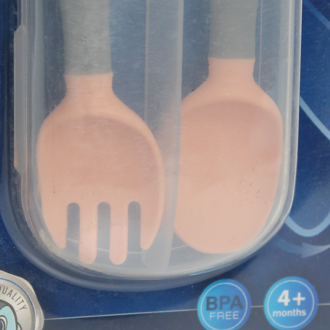 True Gold Flexible (Spoon & Fork) Set – Pink*Grey