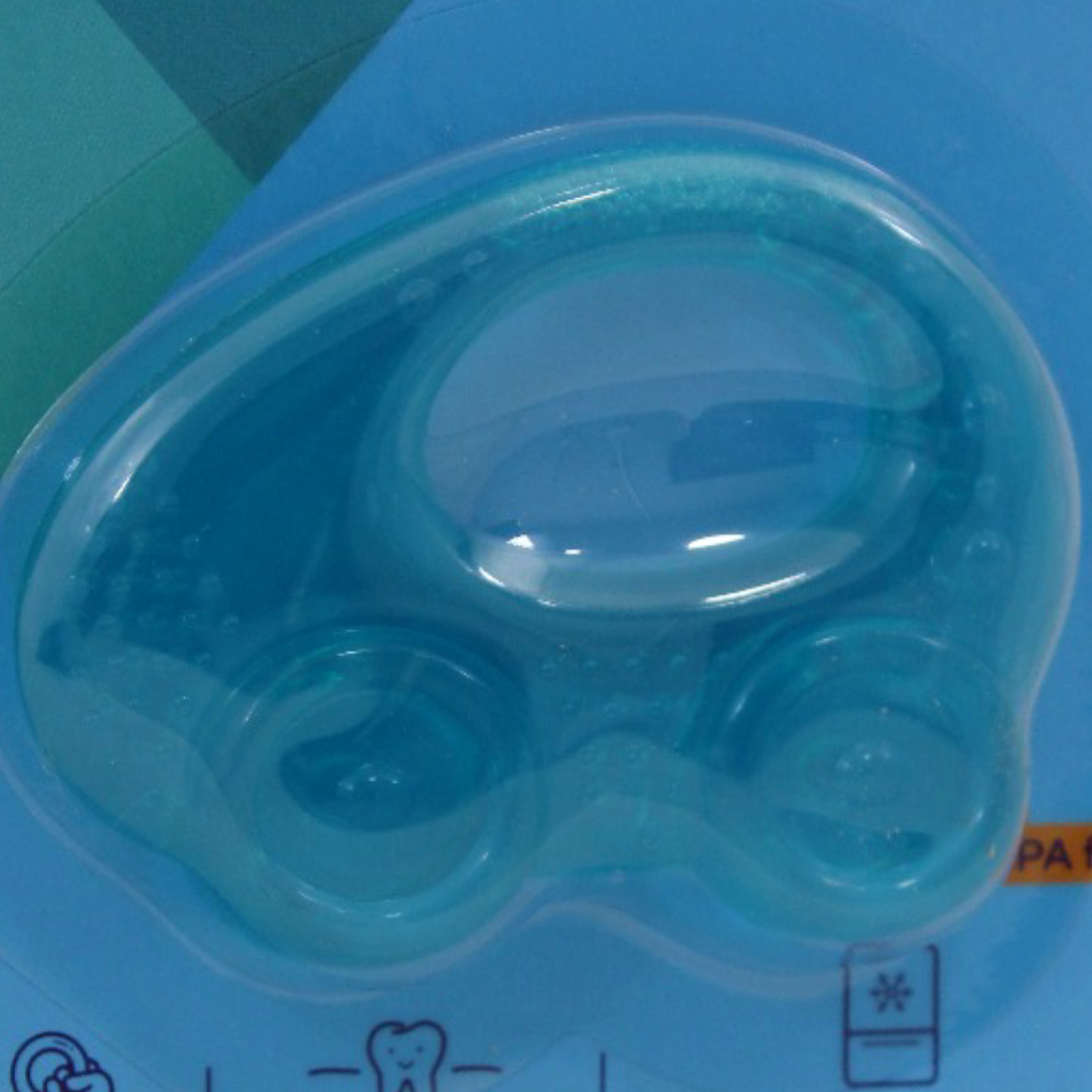 Canpol Babies Water Teether +3m – Turquoise with Car Design