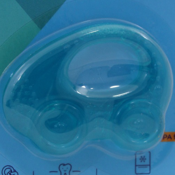 Canpol Babies Water Teether +3m – Turquoise with Car Design
