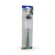 Bottle & Nipple Cleaning Brush with Sponge – Mint