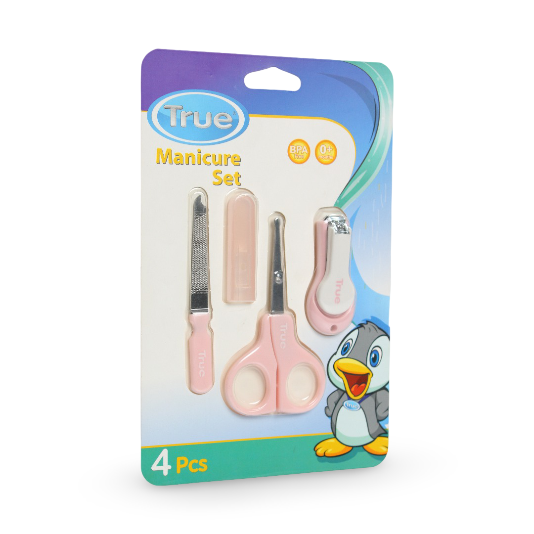 True Baby Manicure Set – Pink - Baby Essentials