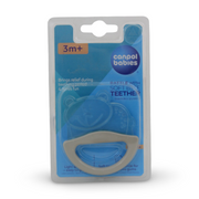 Canpol Babies Rattle with Soft Teether – Baby Blue with Bear Design