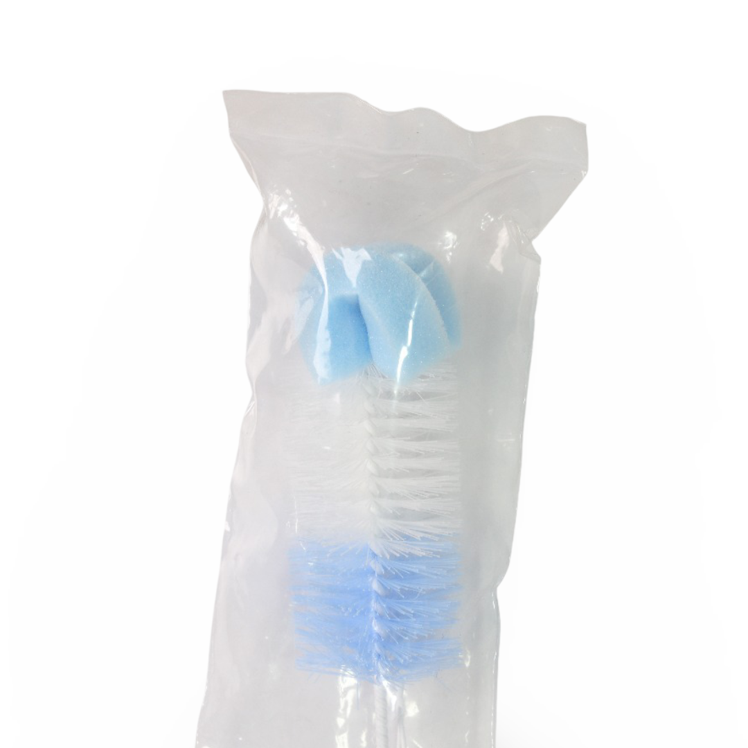 Canpol Babies Bottle And Teat Brush with Sponge – Baby Blue